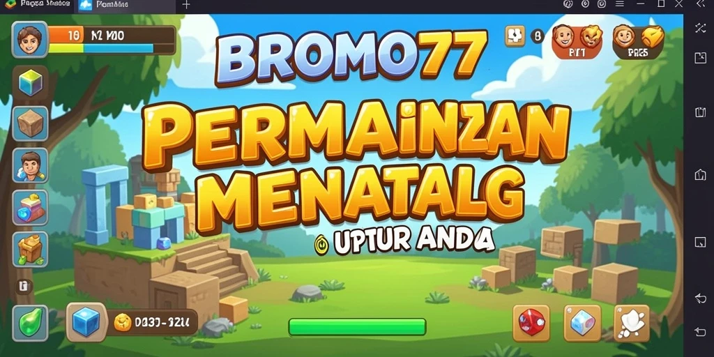 Tampilan gameplay BROMO77 yang menarik dan penuh teka-teki.