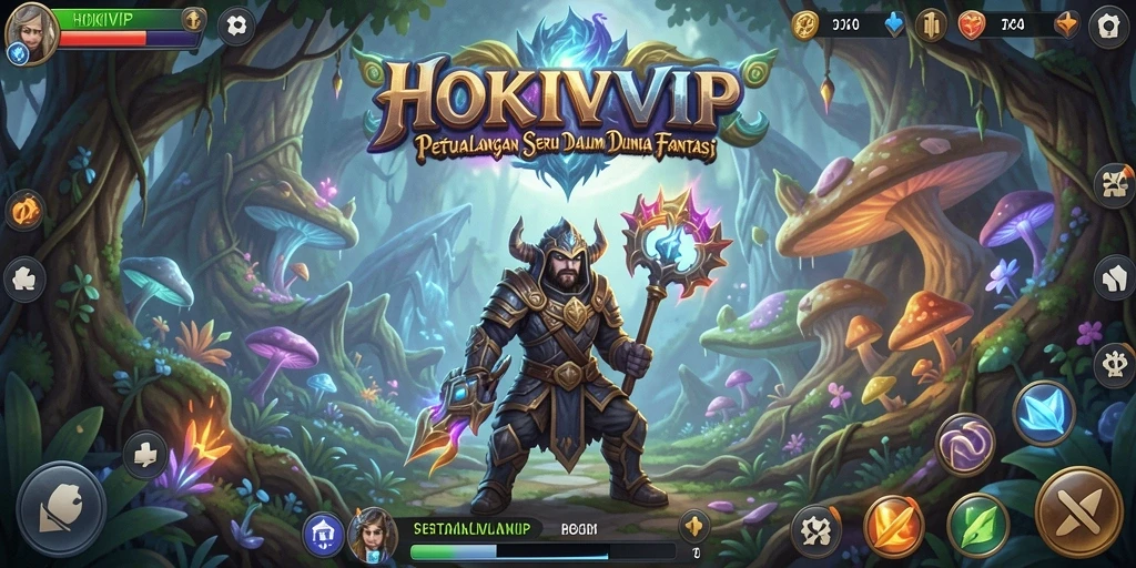 Tampilan gameplay seru dalam HOKIVIP yang penuh tantangan.