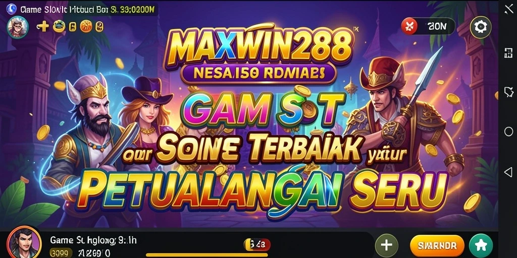 Screenshot gameplay MAXWIN288 menampilkan pengalaman bermain Slot yang mendebarkan.