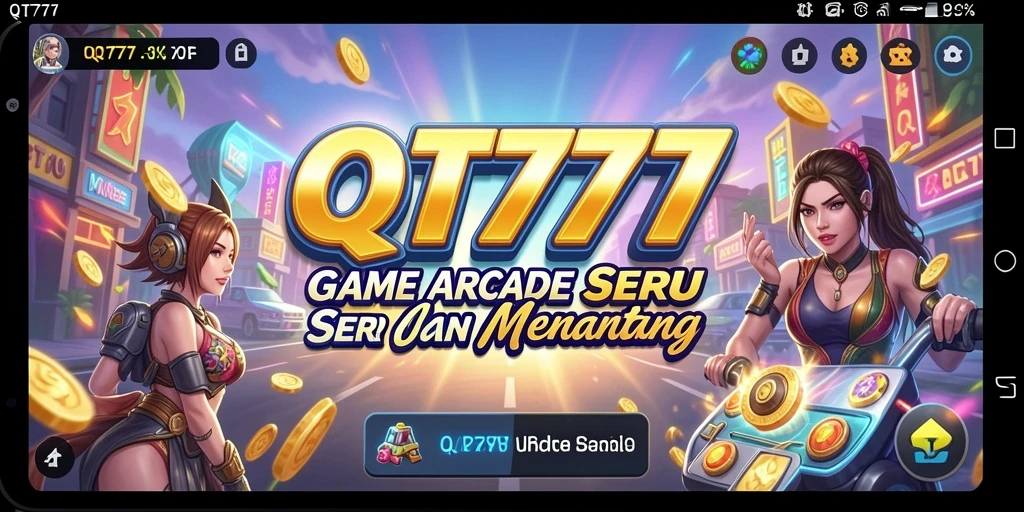 Screenshot menampilkan gameplay QT777 yang seru dan penuh tantangan.