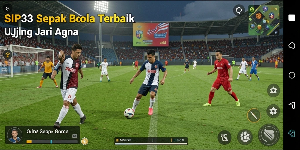 Tampilan gameplay yang seru dan mendebarkan di SIP33.
