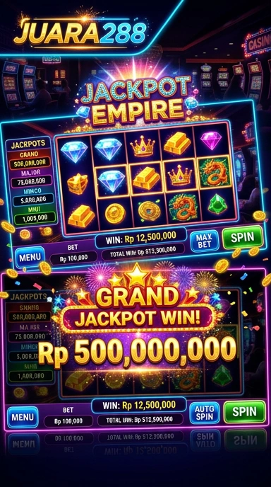 Tampilan halaman detail aplikasi juara288.